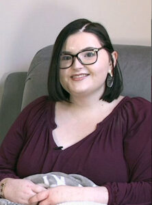 Image of Alyssa, a stroke survivor with aphasia