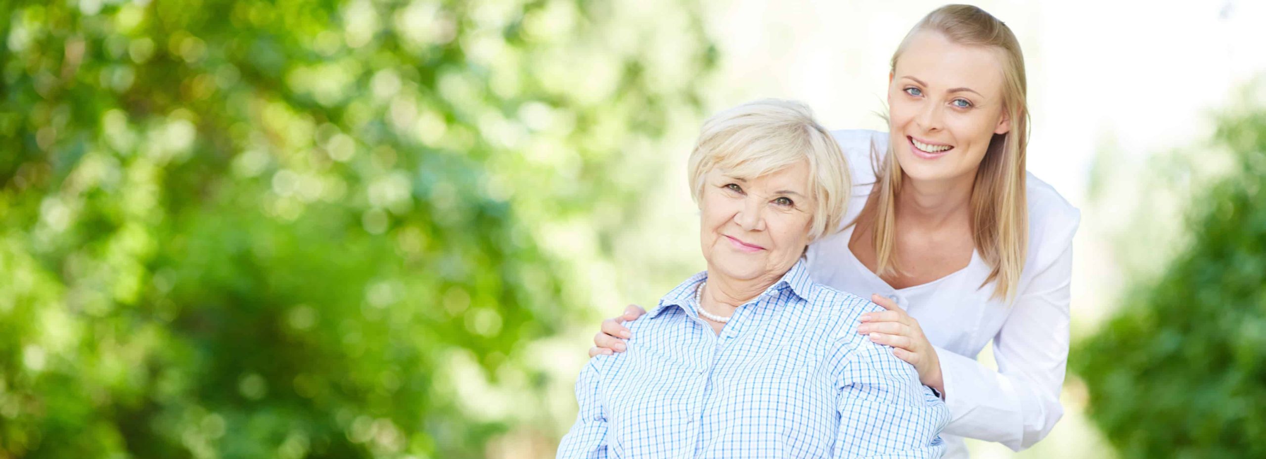 Image of a caregiver and a loved one