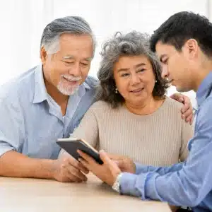 couple-discussing-goals-with-speech-therapist